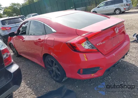 2020 Honda Civic Sport from USA, damaged, VIN 2HGFC2F86LH515418